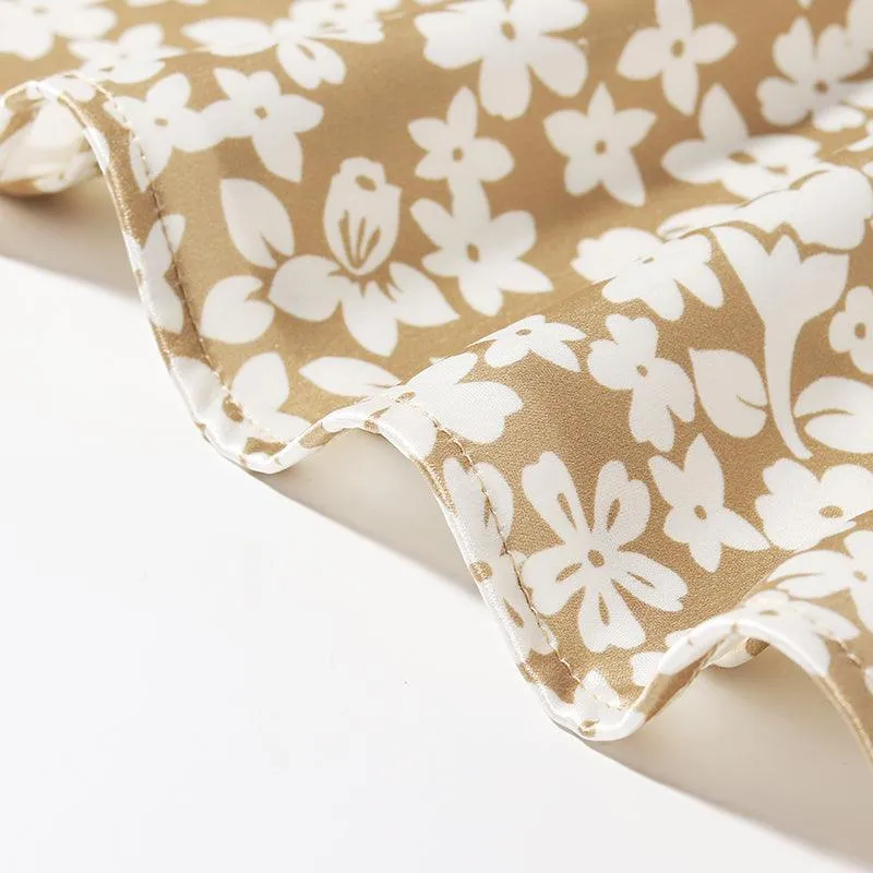 Acetate Printed Slip Dress