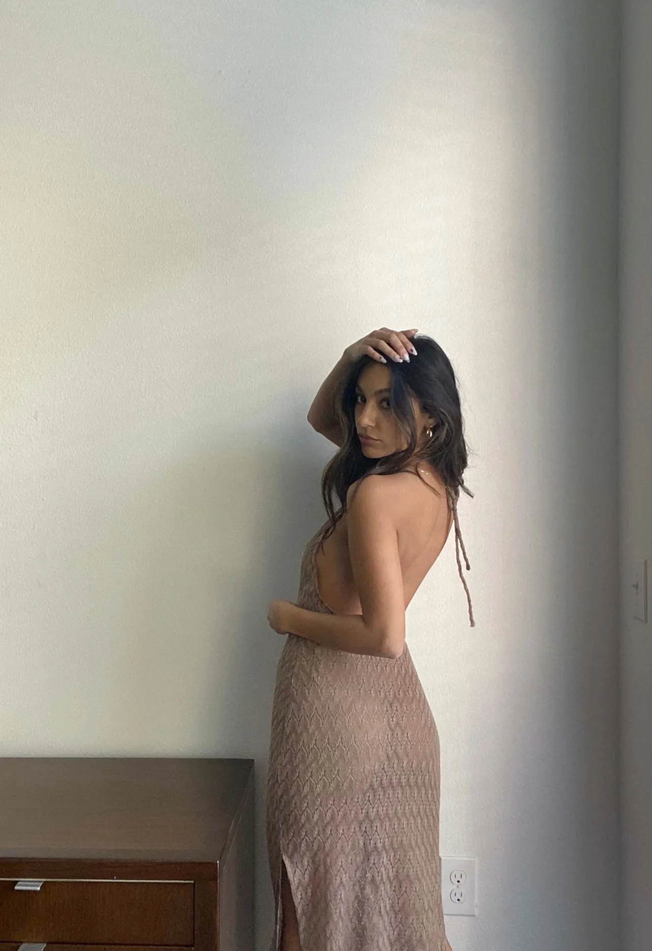 ST. TROPEZ KNIT MAXI DRESS